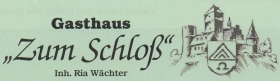 Logo Gasthaus „Zum Schloß“